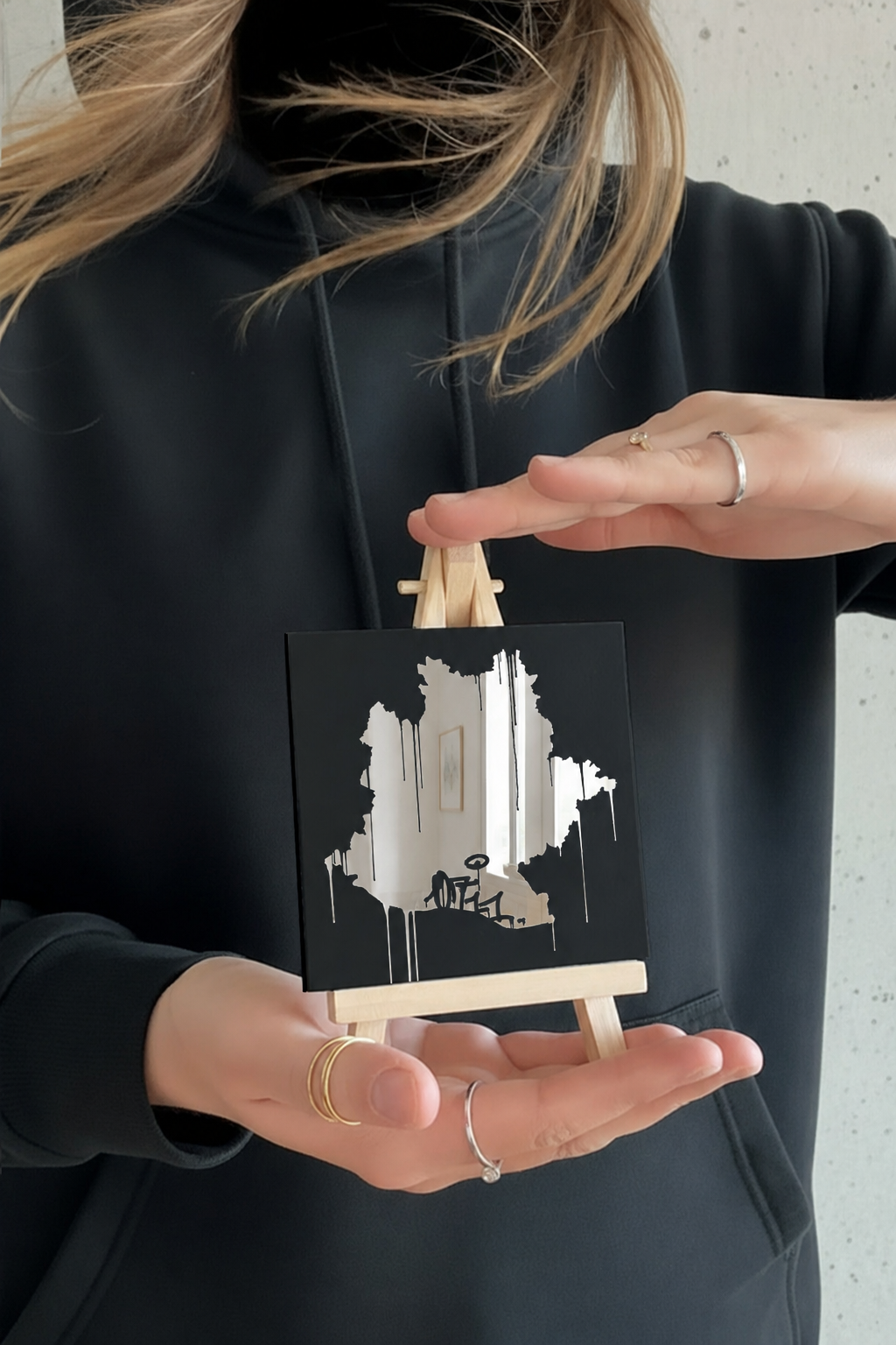 0711 Landkarte Stuttgart Designspiegel Mini