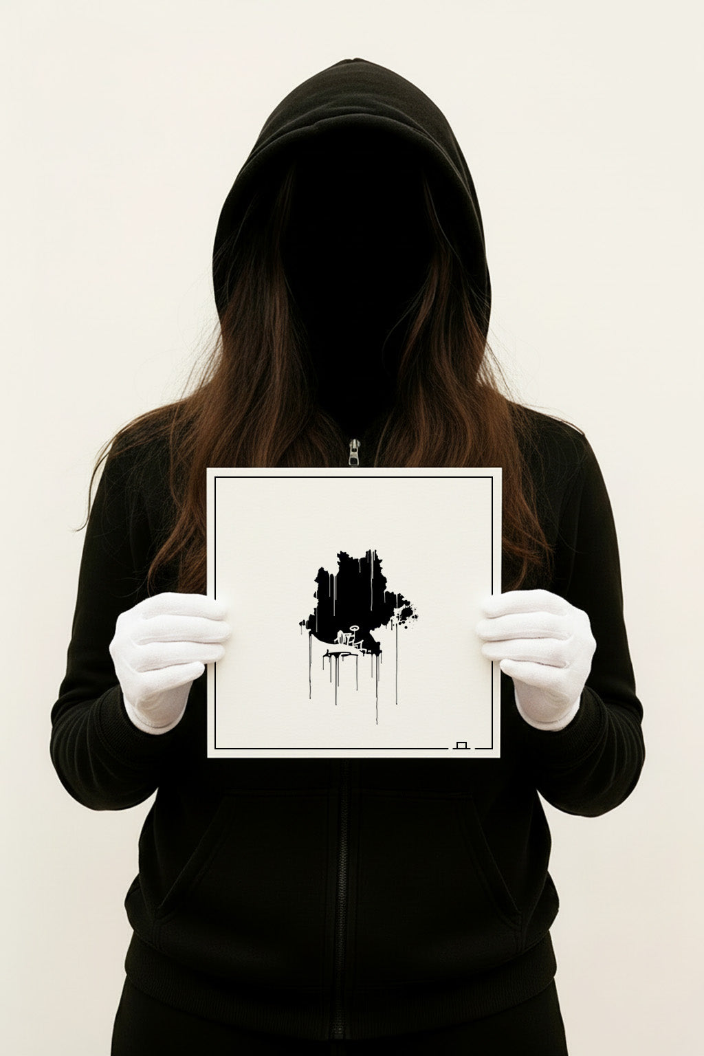 0711 Stuttgart Landkarte Kunstdruck