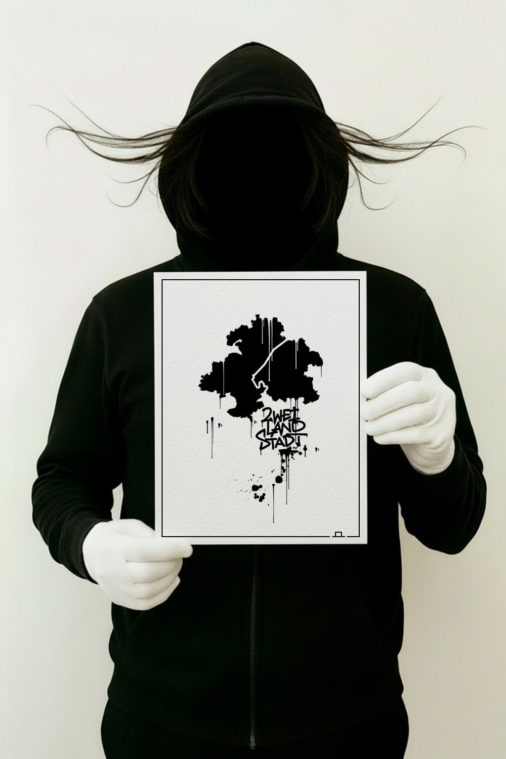 Zwei Land Stadt Ulm/Neu-Ulm Kunstdruck