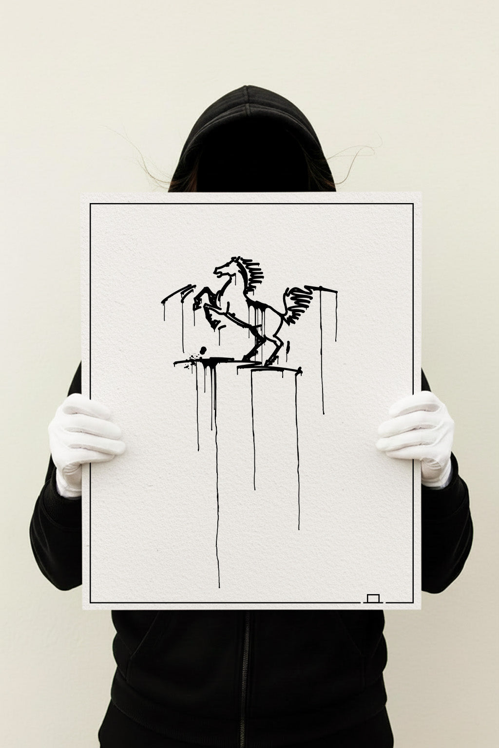 Stuttgarter Rössle Kunstdruck