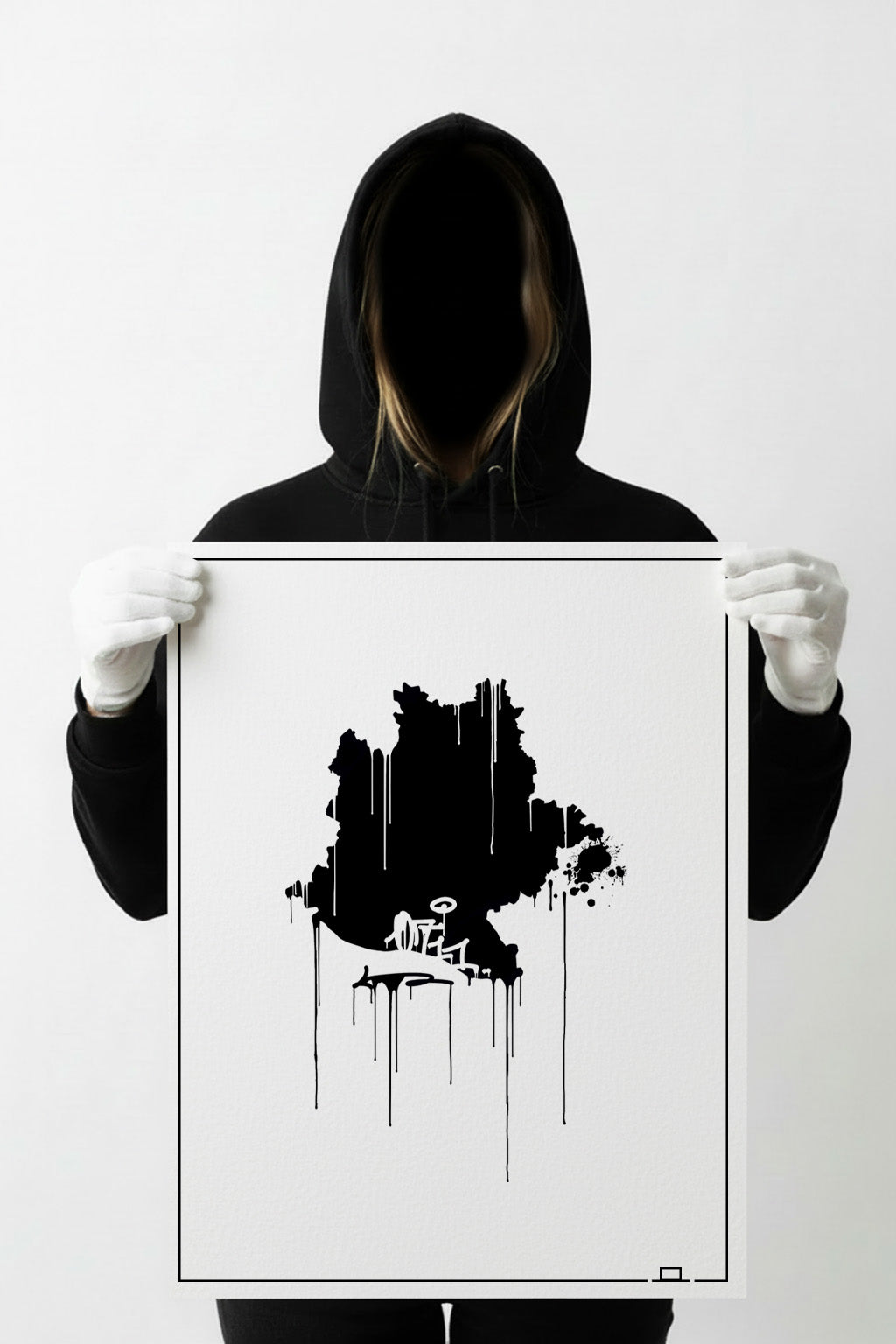 0711 Stuttgart Landkarte Kunstdruck