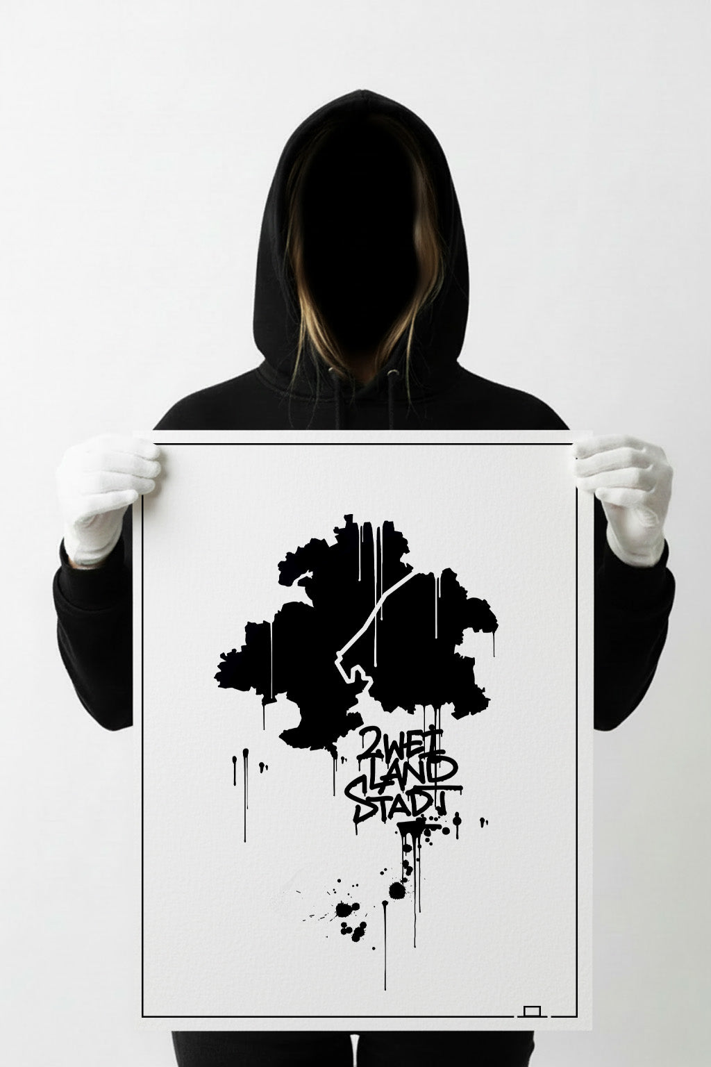 Zwei Land Stadt Ulm/Neu-Ulm Kunstdruck