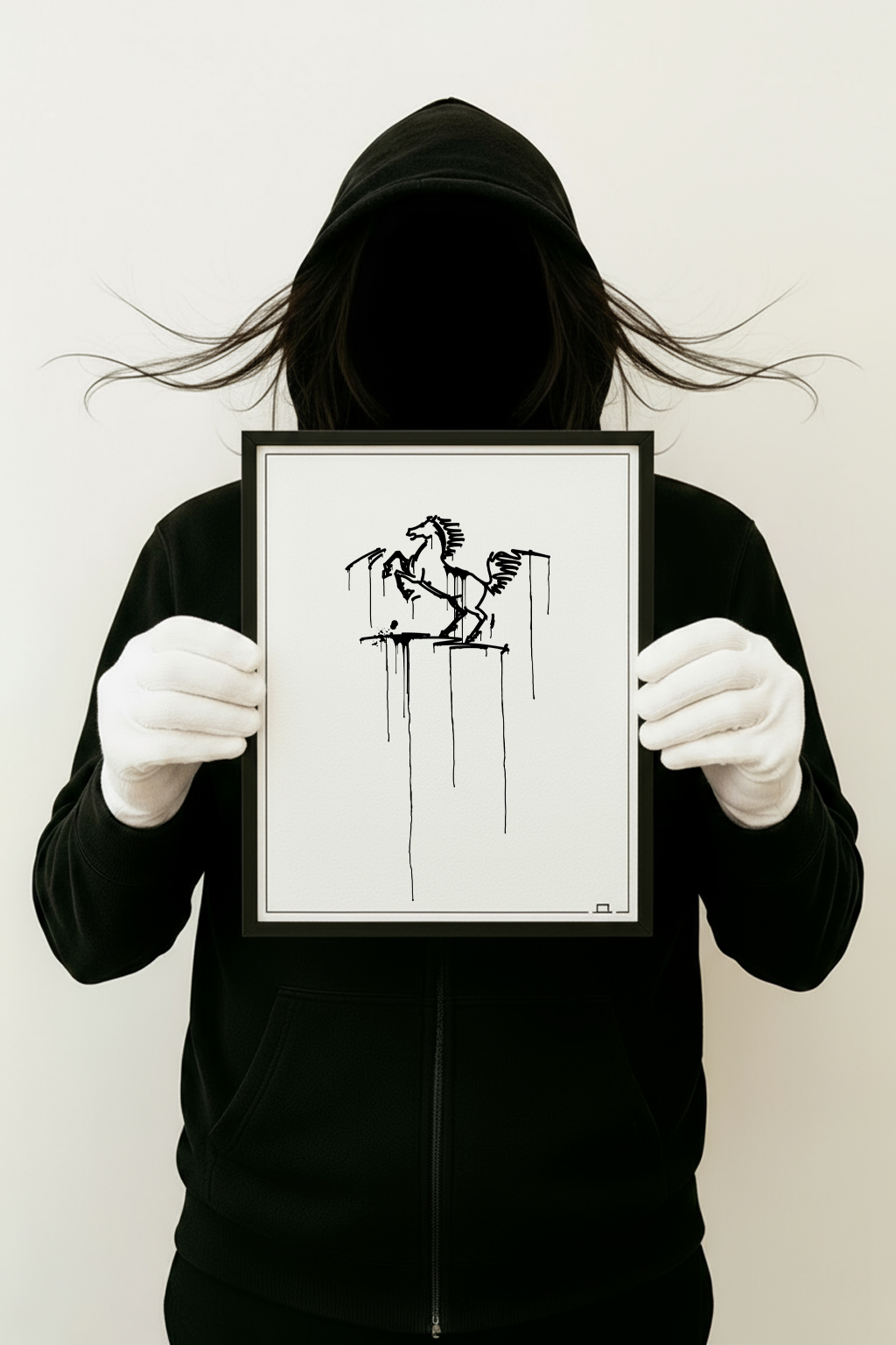 Stuttgarter Rössle Kunstdruck