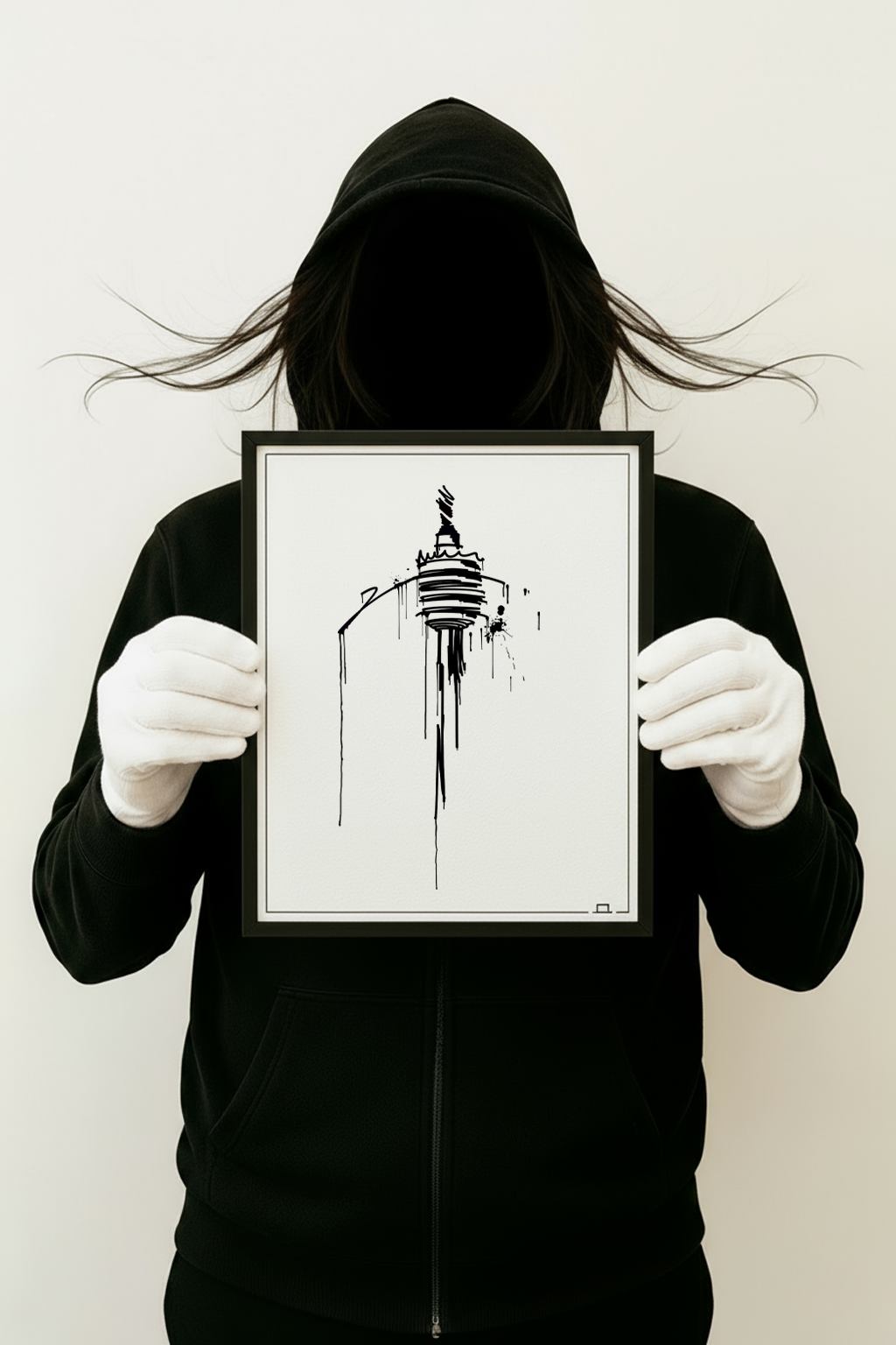 Fernsehturm Stuttgart Kunstdruck