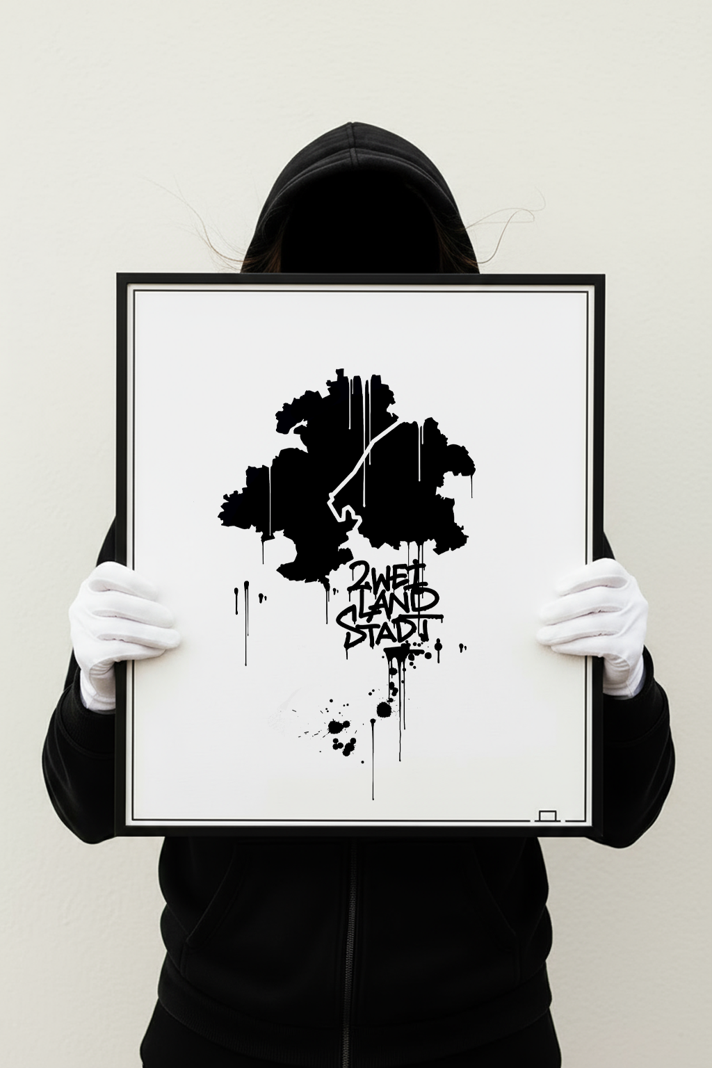 Zwei Land Stadt Ulm/Neu-Ulm Kunstdruck