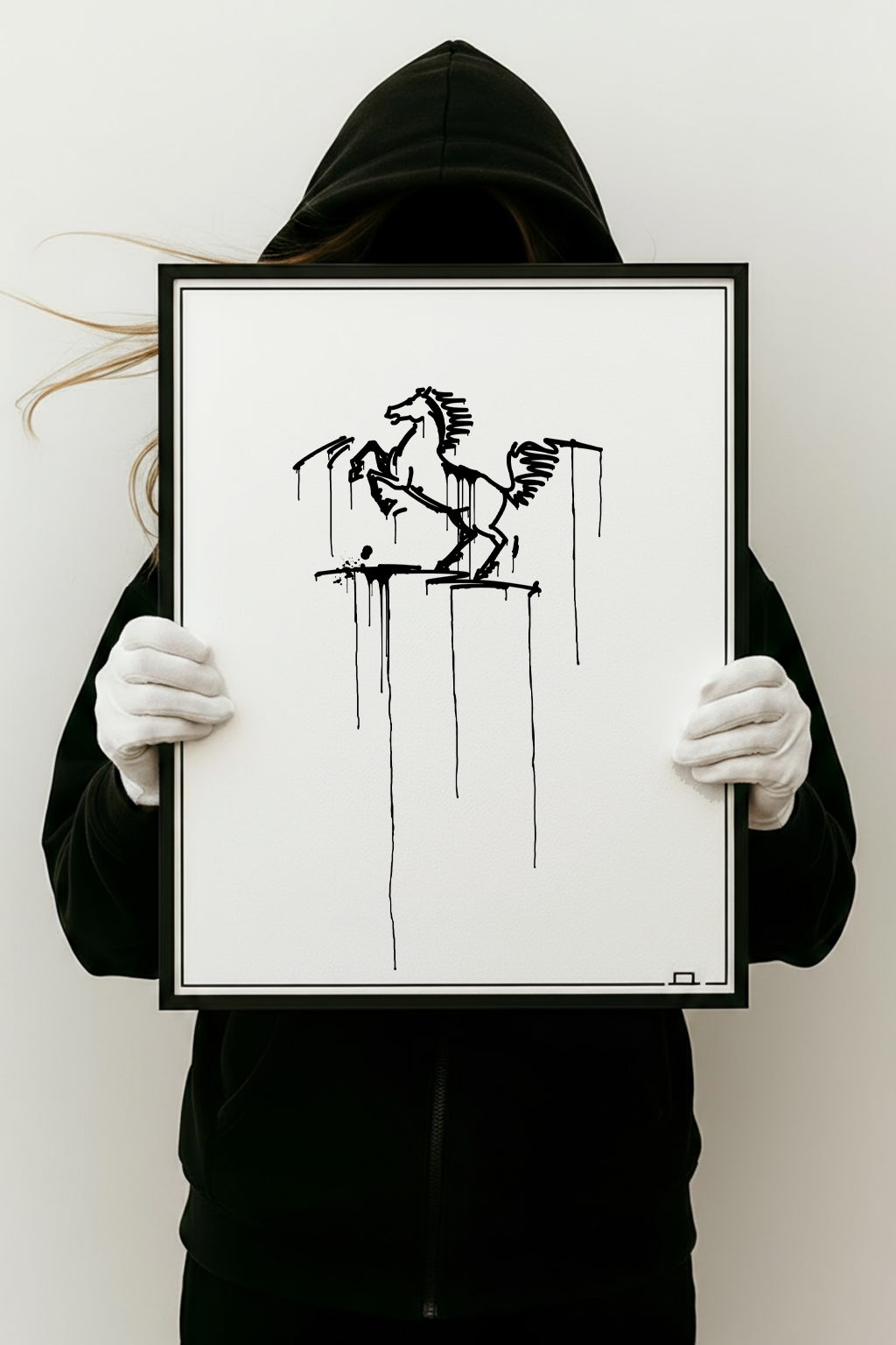 Stuttgarter Rössle Kunstdruck