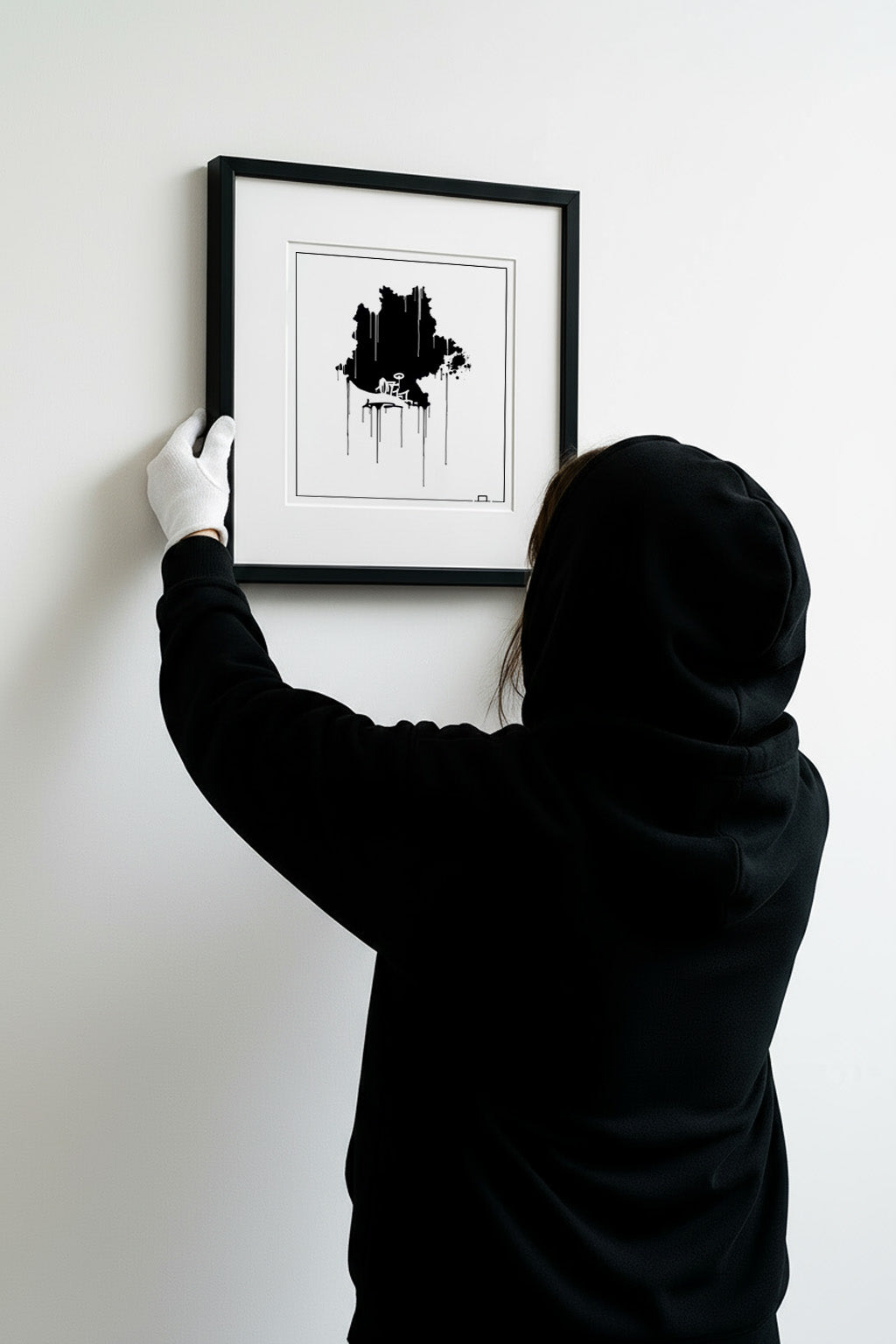 0711 Stuttgart Landkarte Kunstdruck